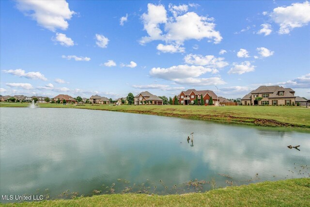 8063 Elizabeth Dr, Olive Branch, MS 38654 - water view with nearby suburban area