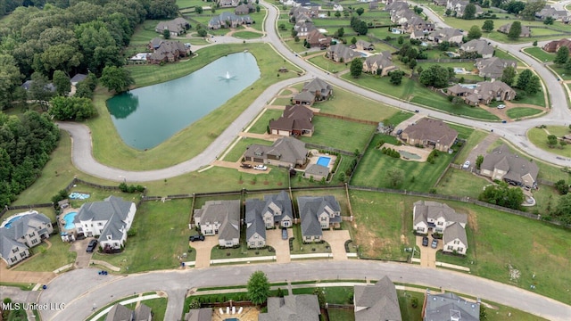 8063 Elizabeth Dr, Olive Branch, MS 38654 - aerial view of property and surrounding area with a large body of water and nearby suburban area