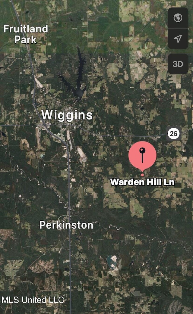 0 Warden Hill Ln, Wiggins MS, 39577 land for sale