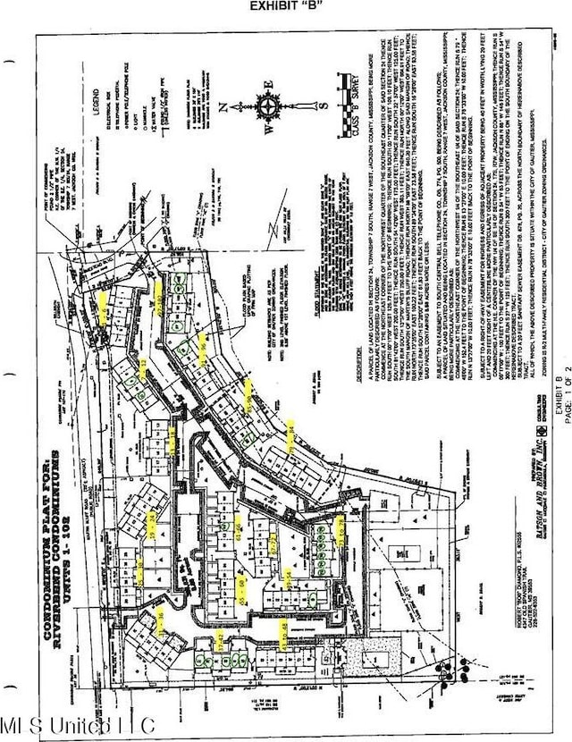1625 Martin Bluff Rd Unit 97, Gautier, MS 39553 - map of parcels