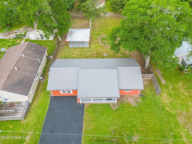 drone / aerial view