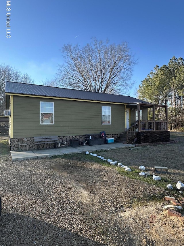 exterior space with a patio