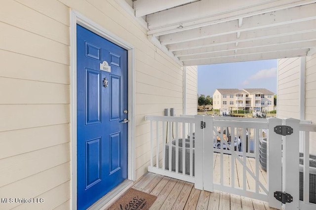 2421 Beachview Dr Unit B02, Ocean Springs, MS 39564 - view of exterior entry featuring a residential view