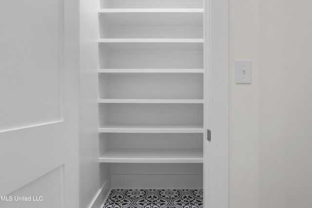 view of closet