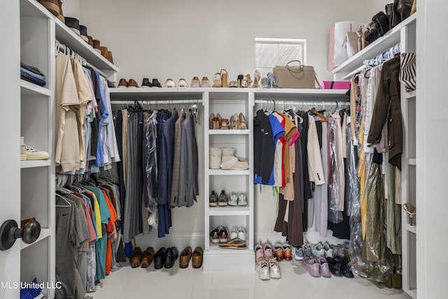 view of spacious closet