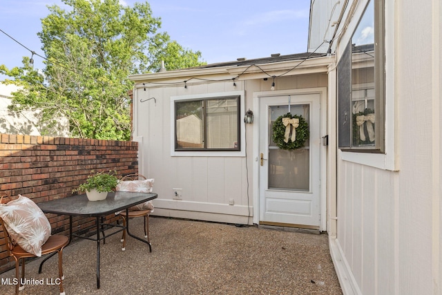 151 Lakebend Cir, Brandon, MS 39042 - view of exterior entry featuring a patio area