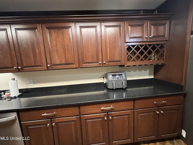 kitchen featuring dishwasher