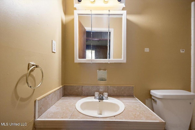 308 Asbury Dr, Hazlehurst, MS 39083 - bathroom with vanity and toilet