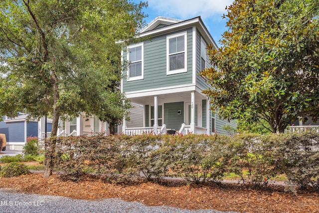 2207 Government St Unit 15, Ocean Springs, MS 39564 - view of front of home featuring covered porch