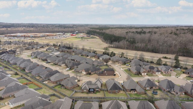 birds eye view of property featuring a residential view