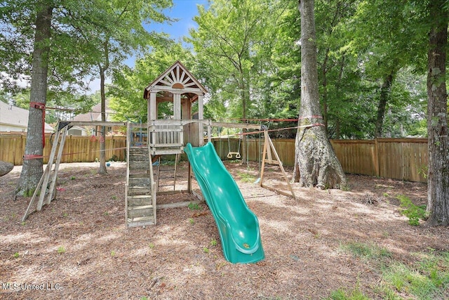 215 Grayhawk Dr, Madison, MS 39110 - view of jungle gym featuring a fenced backyard