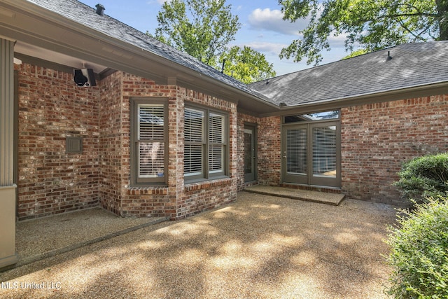 exterior space featuring a patio