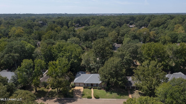 aerial view