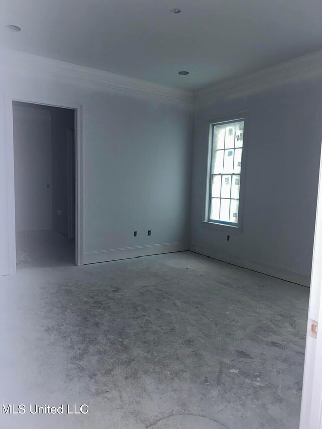 13146 Carrolton St, Biloxi, MS 39532 - spare room with ornamental molding