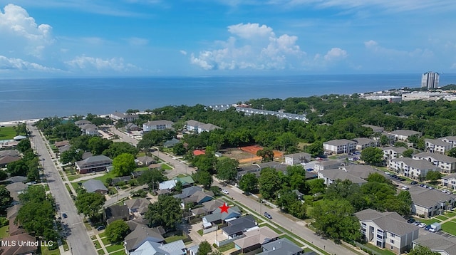 176 Briarfield Ave, Biloxi, MS 39531 - aerial perspective of suburban area with a nearby body of water