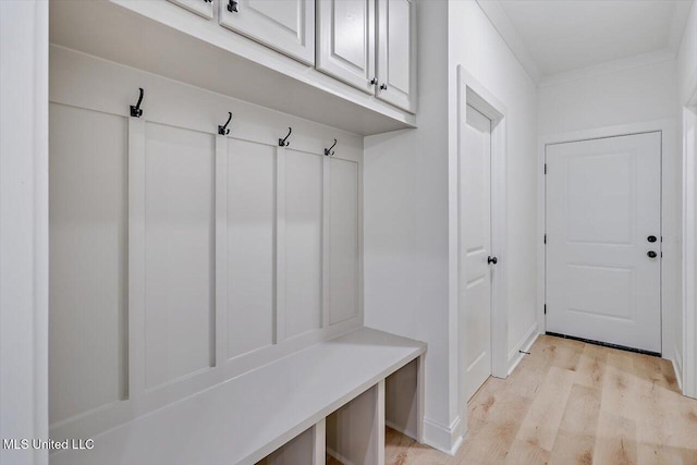 121 Ashby Ridge Dr, Canton, MS 39046 - mudroom with light wood-type flooring and baseboards