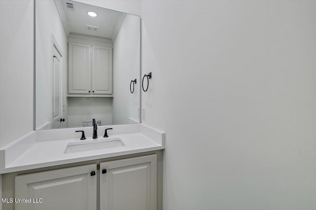 121 Ashby Ridge Dr, Canton, MS 39046 - bathroom featuring vanity and recessed lighting