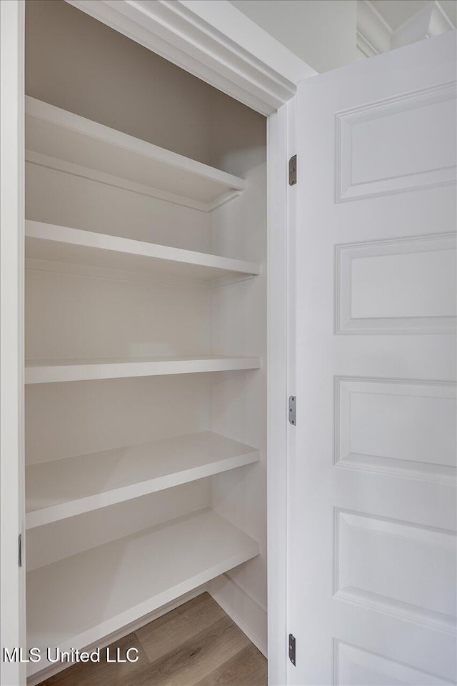 view of closet