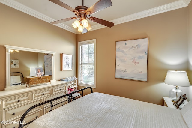 521 Heyward Ln, Madison, MS 39110 - bedroom featuring ornamental molding