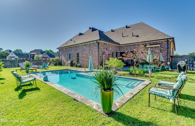 521 Heyward Ln, Madison, MS 39110 - view of swimming pool with a patio