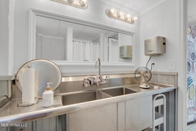 6085 Shawnee St, Kiln, MS 39556 - kitchen with crown molding