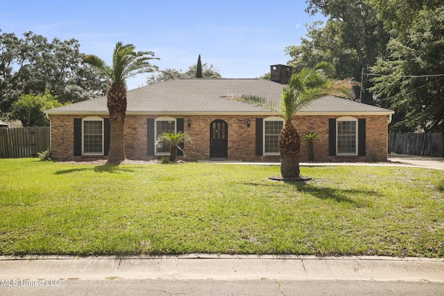 429 Linda Dr, Biloxi, MS 39531 - ranch-style house featuring a chimney