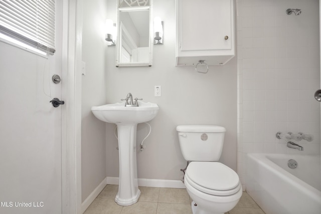 429 Linda Dr, Biloxi, MS 39531 - full bathroom featuring tile patterned floors and tub / shower combination