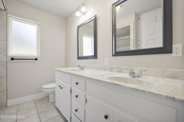 429 Linda Dr, Biloxi, MS 39531 - full bathroom featuring double vanity and tile patterned floors