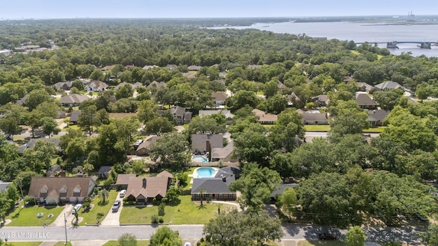 429 Linda Dr, Biloxi, MS 39531 - aerial perspective of suburban area featuring a nearby body of water