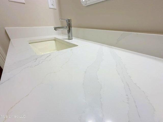 interior details with a sink