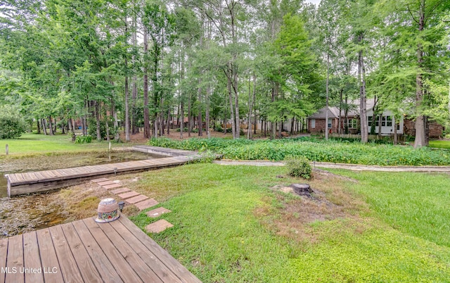 1025 Monet Cv, Brandon, MS 39047 - view of grassy yard featuring view of scattered trees