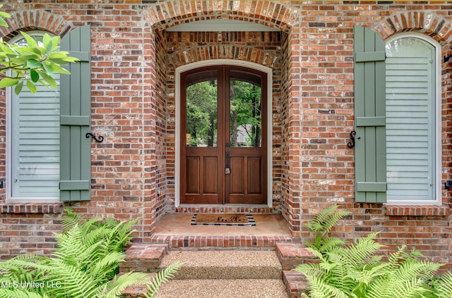 1025 Monet Cv, Brandon, MS 39047 - property entrance featuring brick siding
