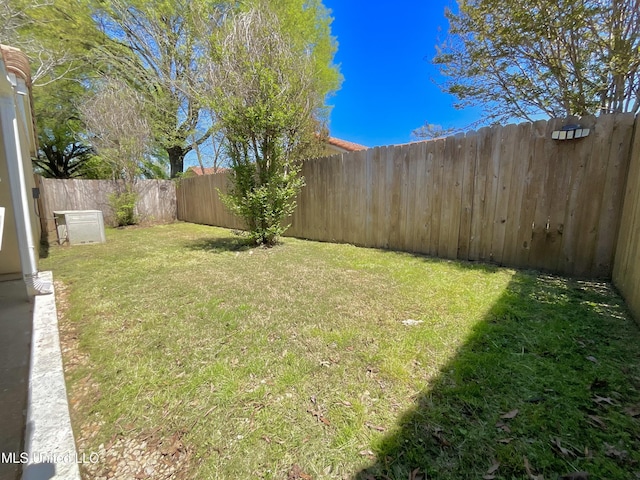 view of yard