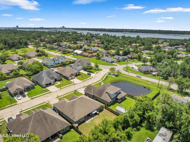709 Champagne Dr, Biloxi, MS 39532 - aerial view of residential area with a large body of water