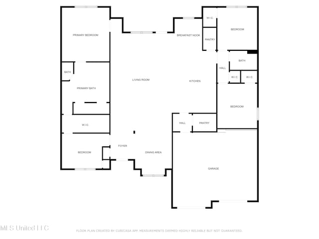 709 Champagne Dr, Biloxi, MS 39532 - view of floor plan / room layout