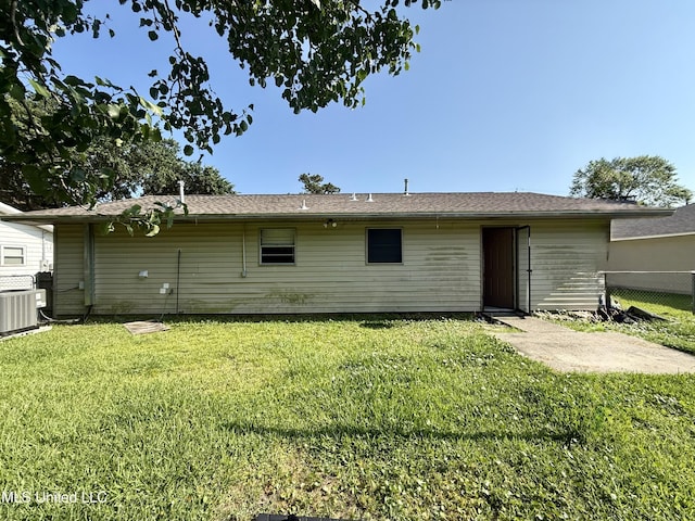 108 Mount Bass, Long Beach, MS 39560 - rear view of property with central AC