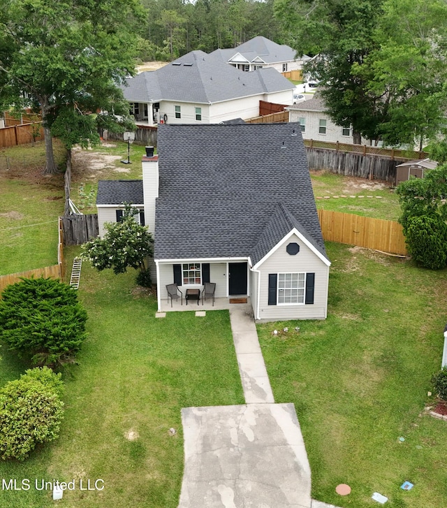 aerial view