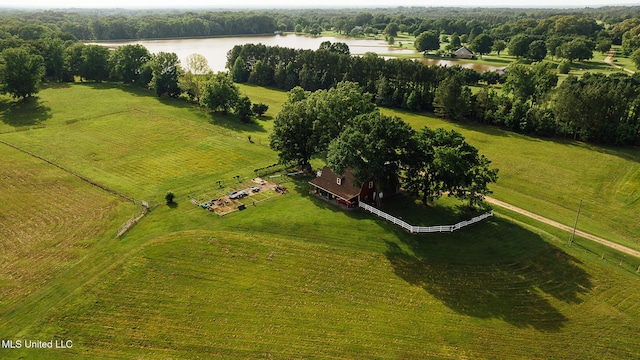 103 Hidden Lake Rd, Flora, MS 39071 - view of rural area with a large body of water and a pastoral area