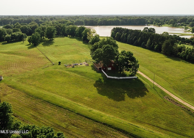 103 Hidden Lake Rd, Flora, MS 39071 - view of rural area with a large body of water and a pastoral area