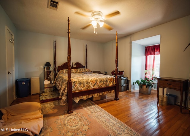 103 Hidden Lake Rd, Flora, MS 39071 - bedroom with wood-type flooring and baseboards