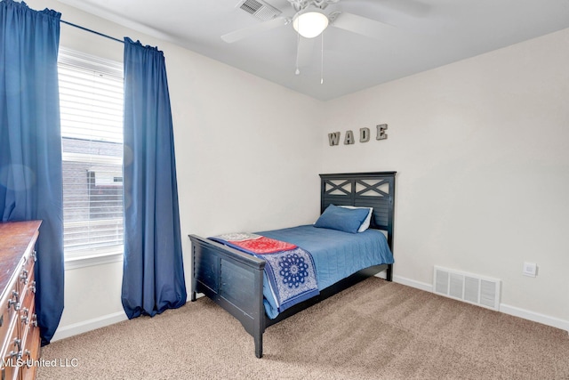 6177 W Sandbourne, Olive Branch, MS 38654 - bedroom featuring multiple windows, light carpet, and visible vents