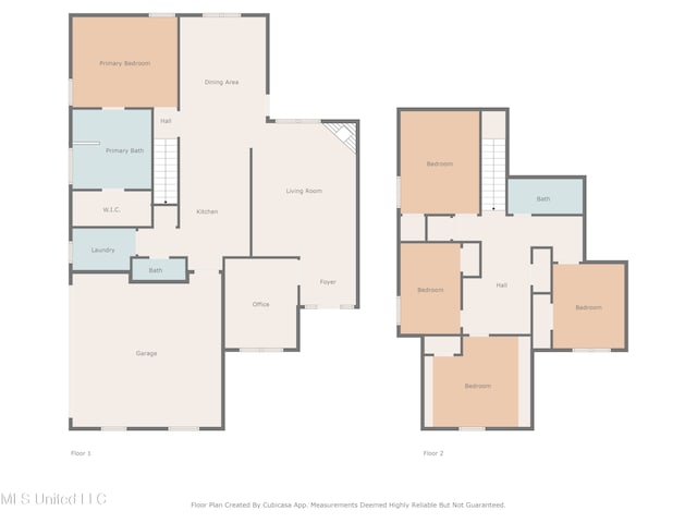 6177 W Sandbourne, Olive Branch, MS 38654 - floor plan