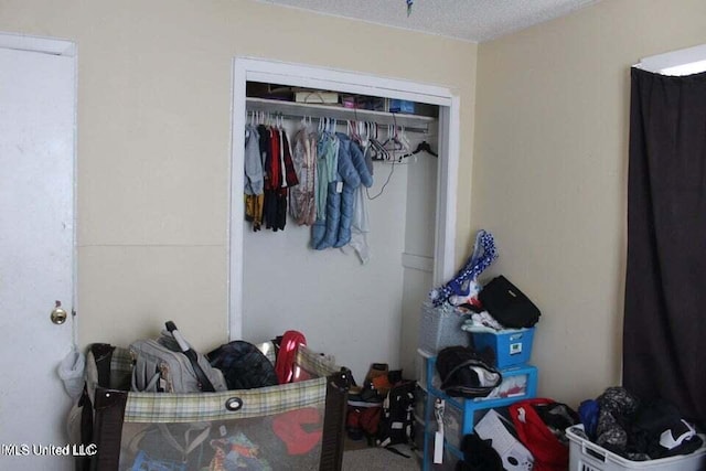 view of closet