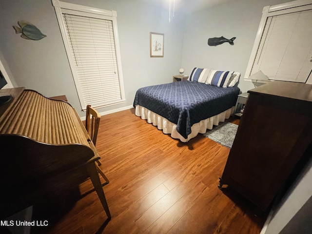 6324 Country Ln, Moss Point, MS 39562 - bedroom featuring wood finished floors and baseboards