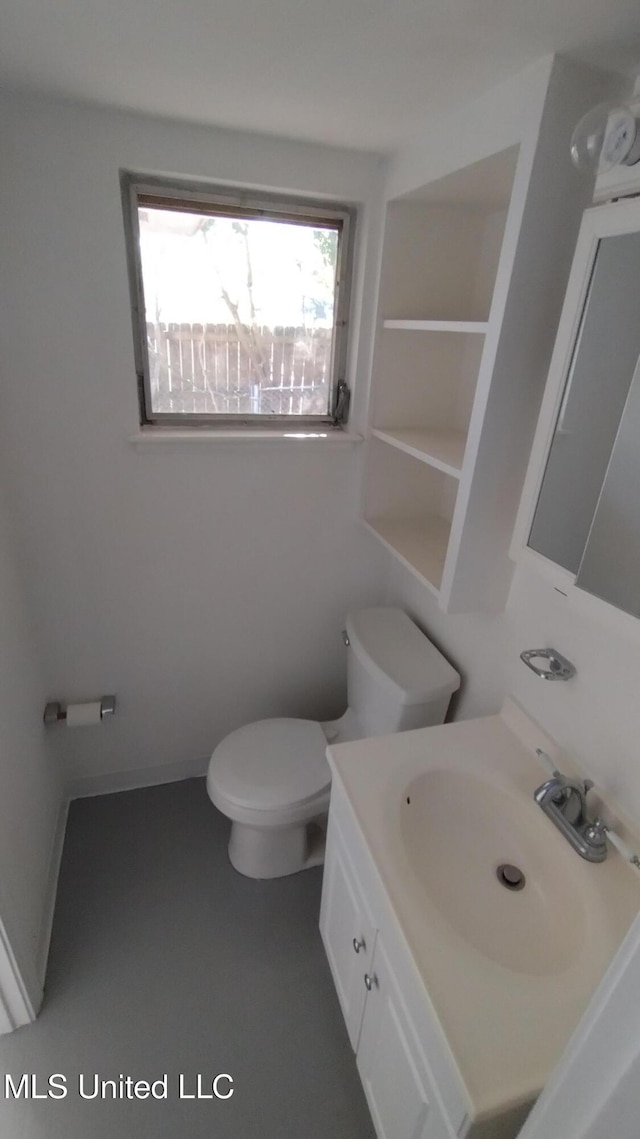 2610 Demaret Dr, Gulfport, MS 39507 - half bath featuring vanity and toilet