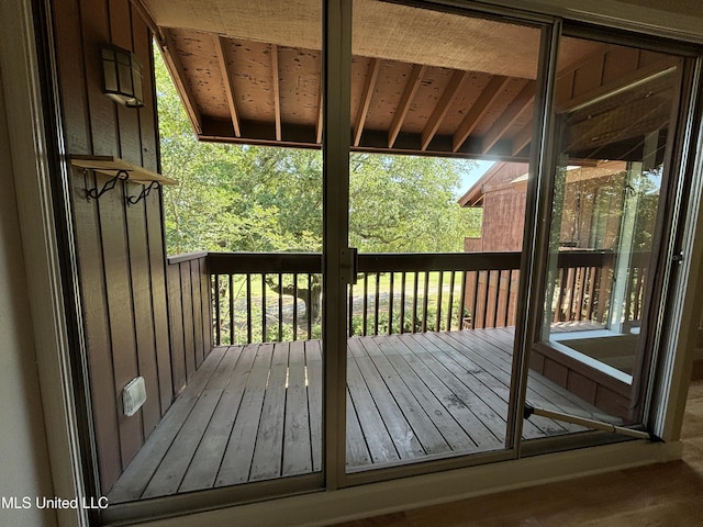 248 Lakeside Villa Unit J, Diamondhead, MS 39525 - view of wooden terrace