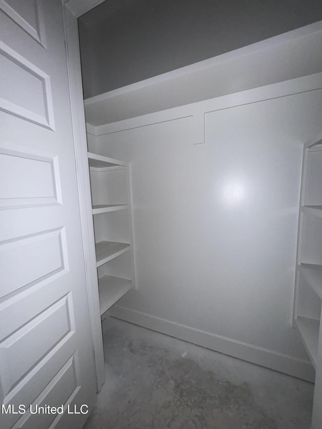 view of closet