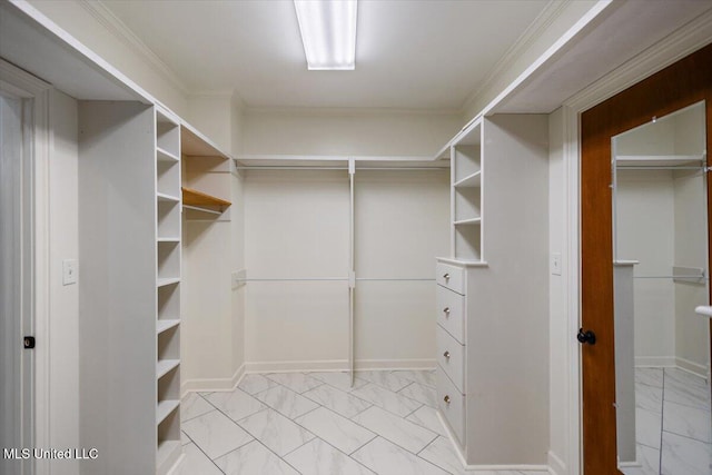 2003 Canterbury Pl W, Brandon, MS 39042 - walk in closet with light marble finish flooring