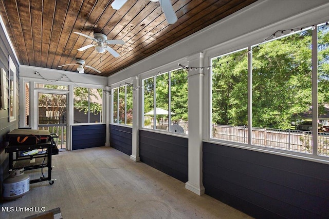 2003 Canterbury Pl W, Brandon, MS 39042 - sunroom / solarium featuring a ceiling fan