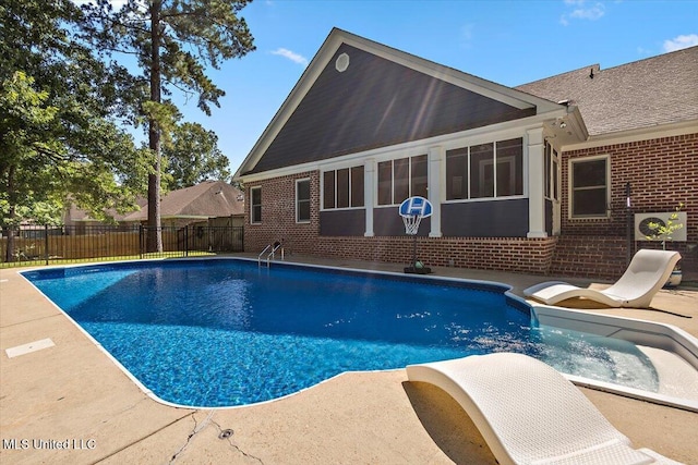 2003 Canterbury Pl W, Brandon, MS 39042 - view of pool with a patio